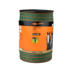 TurboStar tape 40 mm groen 200 m