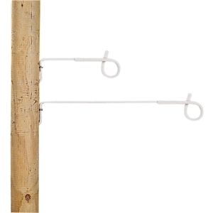 Offset pigtail-isolator 40 cm wit (10)