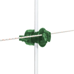 Schroefbare stangisolator groen 8,5/13 mm (250)
