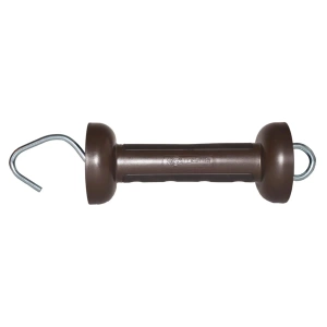 Zachte aanraakbare poortgreep terra voor touw/draad (inox) (1)