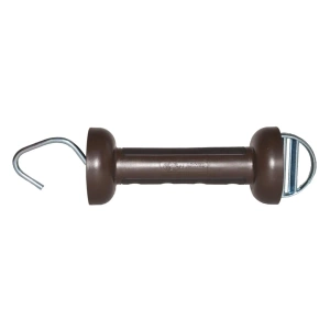 Zachte poortgreep terra voor tape (inox) (1)