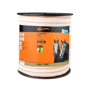 TurboStar tape 40 mm wit 350 m