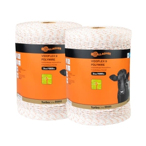 Duopack Vidoflex 9 TurboLine Wit 2x1000m