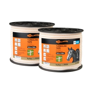 Duopack TurboLine tape 12,5 mm wit 2x400 m