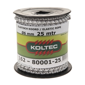 Koord elastisch, rol met 25m