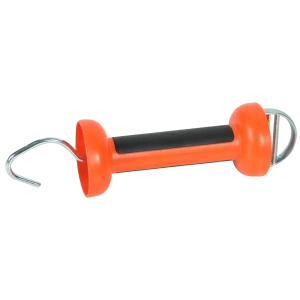 Zachte, oranje poortgreep voor tape (inox) (1)