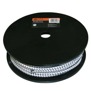Elastisch touw, wit, 50 meter