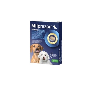 Milprazon hond >0.5kg chew 2tabl REGNL