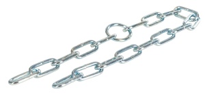 Ketting met ring voor big 6mm,75cm
