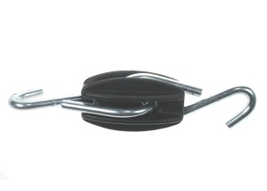 Ei isolator met 2 gegalvaniseerde haken