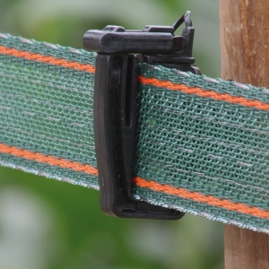 Lint groen/rood versterkt, 200m, 40mm