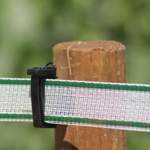 Lint wit/groen, 100m, 40mm