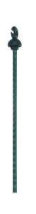 Veerstaal palen 105cm, groen ovaal