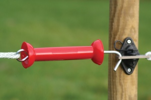Poortgreep rood