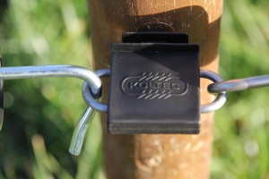 Poortgreepankers verzinkt, 2-weg, 4 ST.