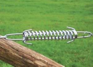 Spanveer groot RVS/INOX, voor staaldraad