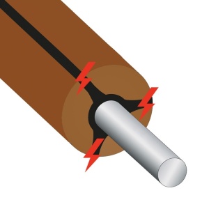 Tiptop Cable long life, bruin, 300m