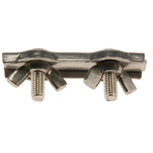 Verbinders RVS voor draad tot 4mm, 4st