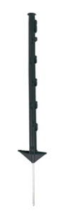 Palen kunststof zwart 75 cm 10 stuks