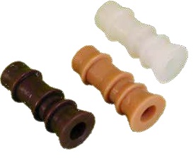 Injectieplug 6,5 bruin L=21mm (1000st)