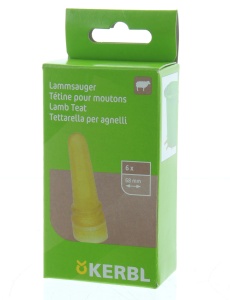Lammerenbarspenen bruin, 6st
