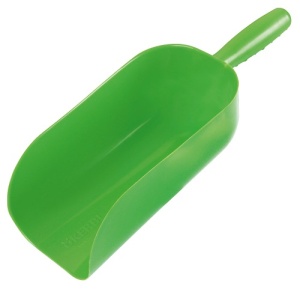 Meel/voerschep kunststof 2KG