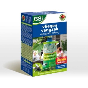 Vliegenvangzak met lokmiddel