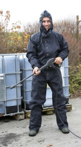 Spuitoverall waterdicht maat XXXL