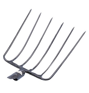 Masvork staal z/ steel 6-tands