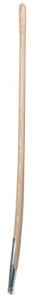 Steel essenhout 135cm, met steelhouder