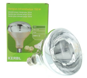 Warmtelamp infrarood 150W wit Kerbl