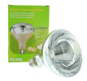 Warmtelamp infrarood 250W wit Kerbl