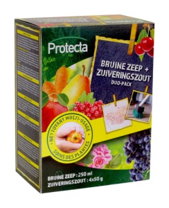 Bruine zeep + zuiveringszout Duo-pack