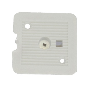 Nylon lijmvoet wit, 100st