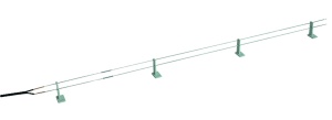 Birdy V2A stang 2mm, 2m lang