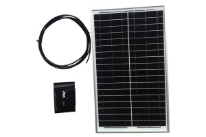 Zonnepaneel 25W+ regelaar voor SCARE MAN