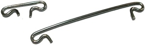Net clips RVS 50mm, 100st.