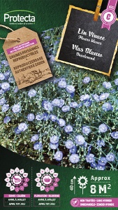Vlas Blauw Doorlevend