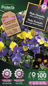 Viola Cornuta Gemengd